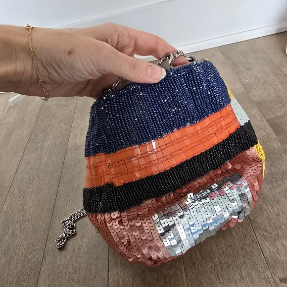 Zara Beaded Shoulder bag - Picture 2 of 2